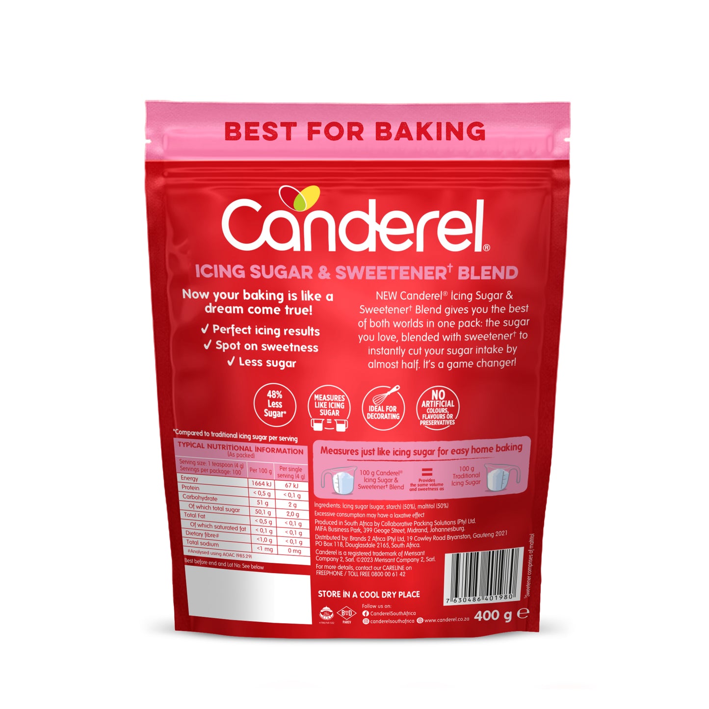 Canderel Icing Sugar & Sweetener Blend