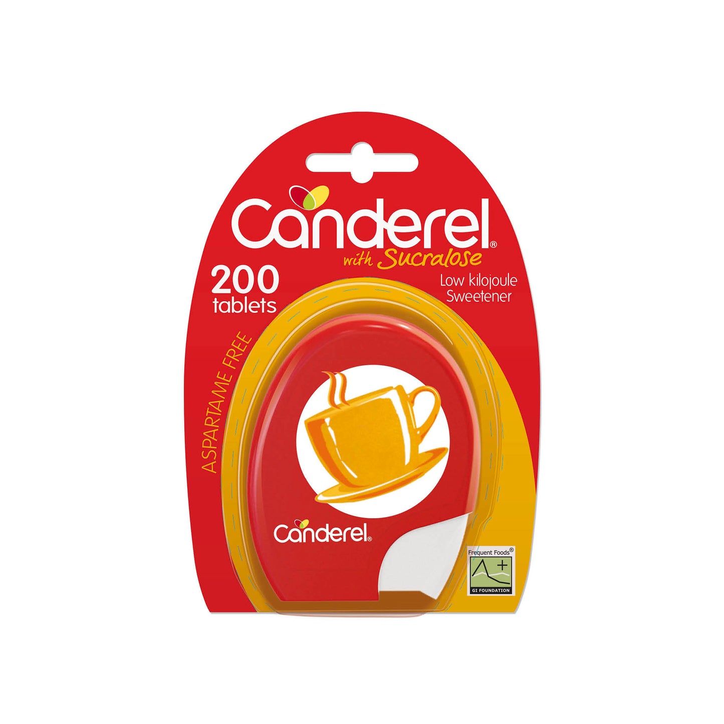Canderel Yellow Sucralose Tablets - 200 Pack