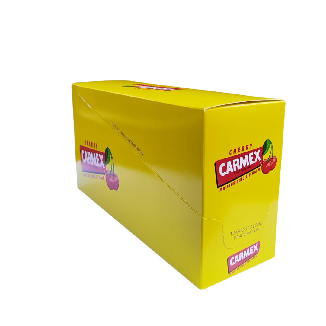 Carmex Cherry Squeeze Tube – Bulk Pack (12 Units)