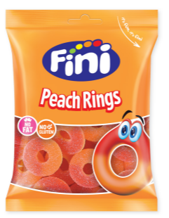 Fini Peach Rings 75g