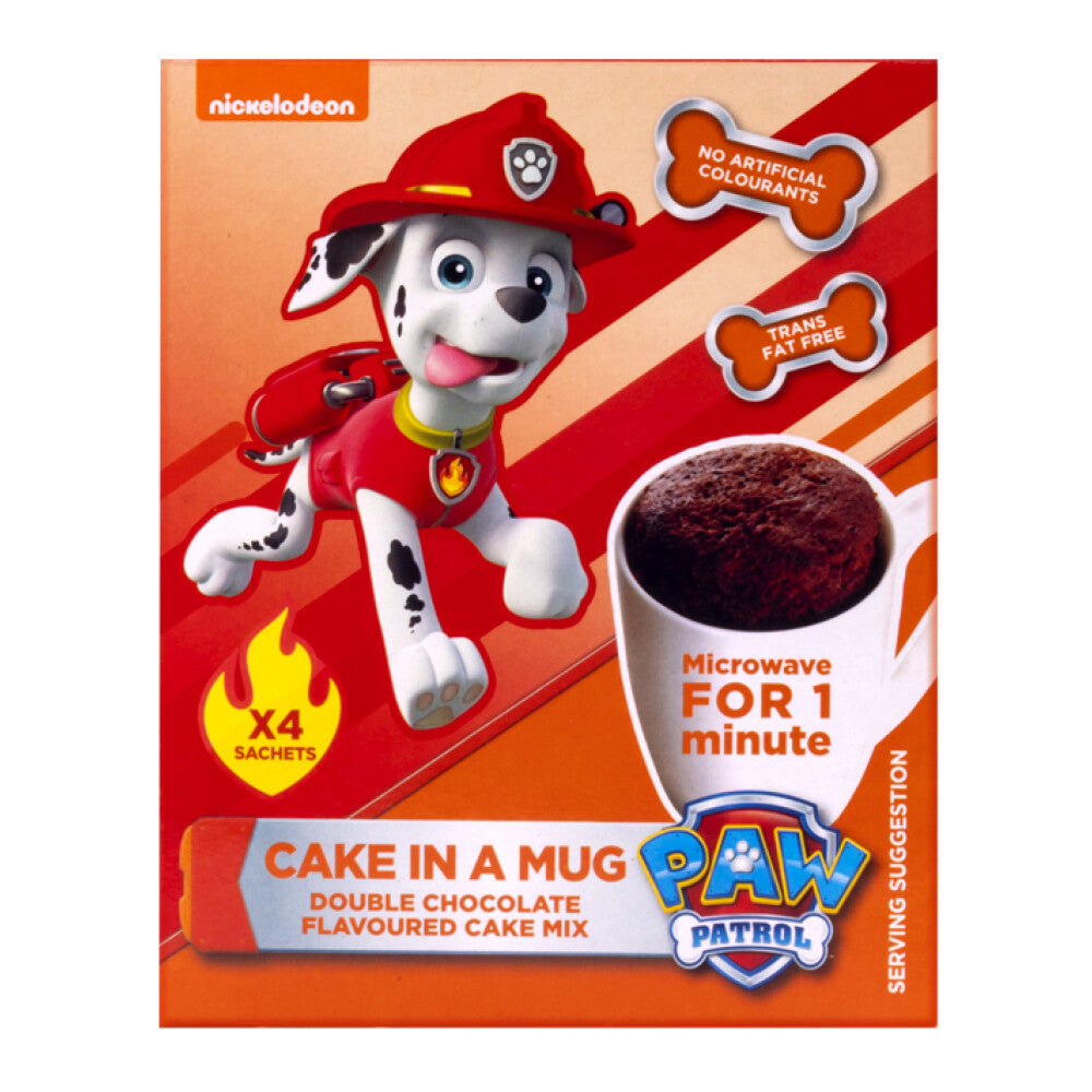 Paw Patrol Mug Cake - Double Chocolate