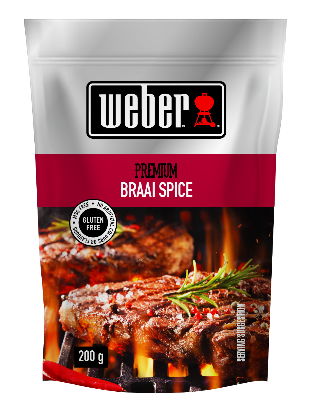 Weber Seasonings - Premium Braai Spice 200g Doy Pack