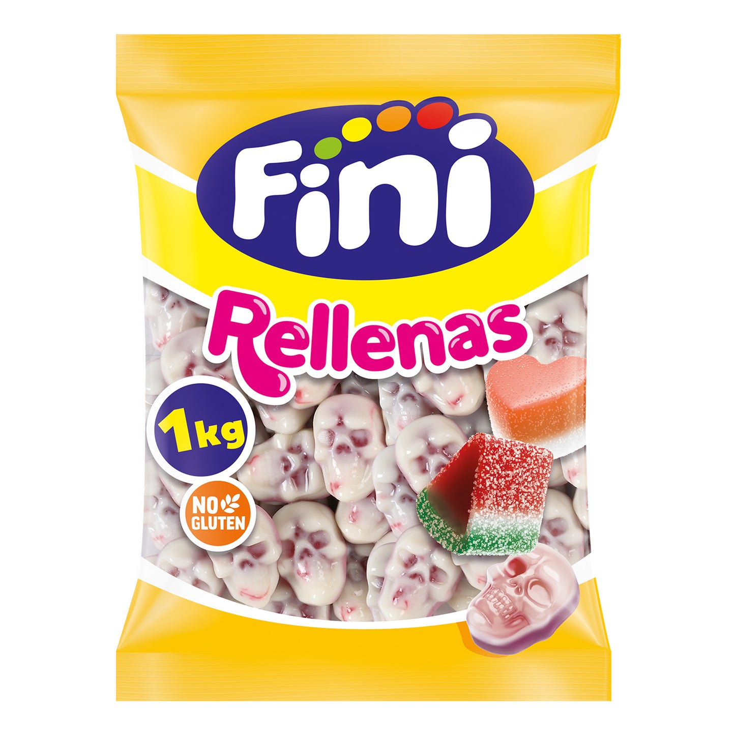Fini Gummy Skulls 1kg