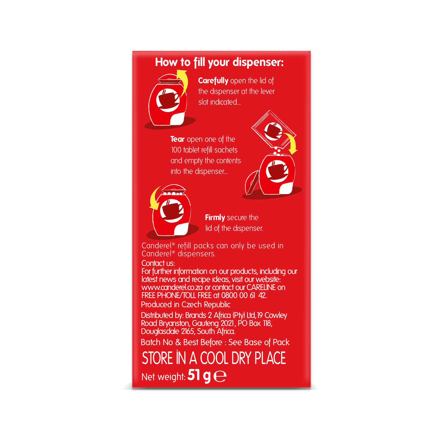 Canderel Classic Tablets - 600 Pack