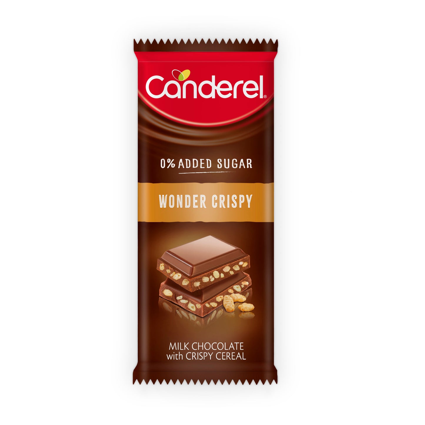 Canderel Wonder Crispy Chocolate Slab - 100g