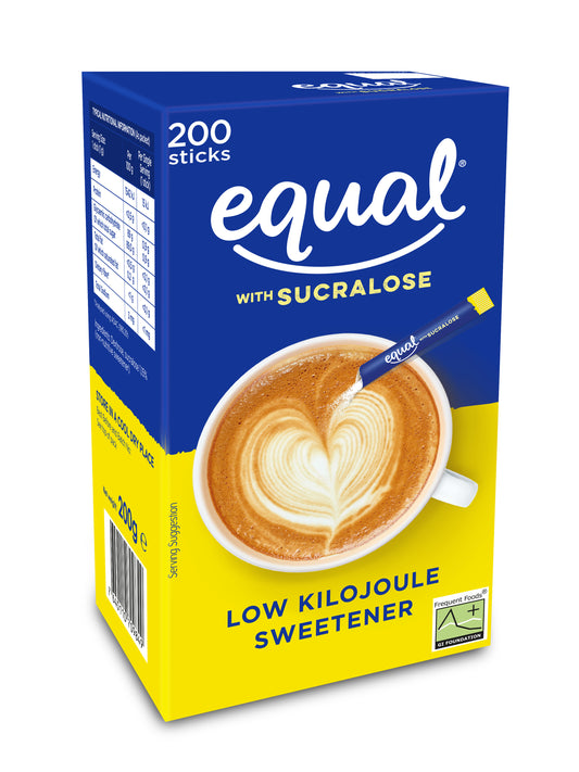 Equal Sweetener Sticks – 200 Pack