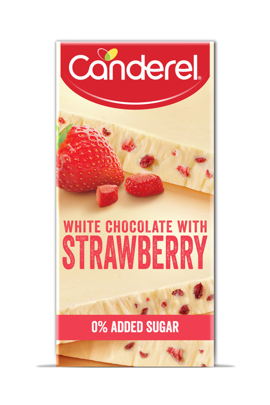 Canderel White Chocolate - Strawberry