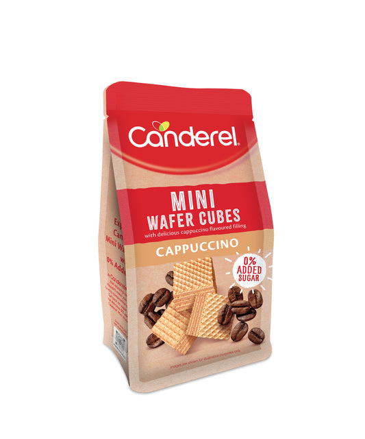 Canderel Mini Wafer Cubes - Cappuccino- 100g