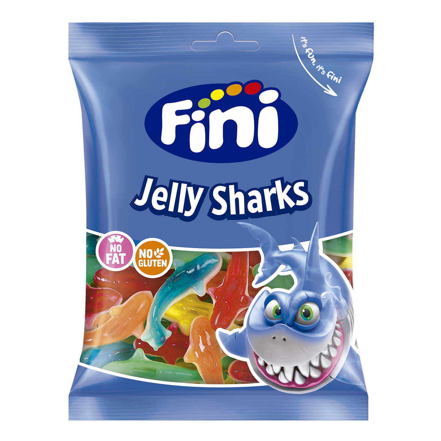 Fini Clear Gummy Sharks 75g