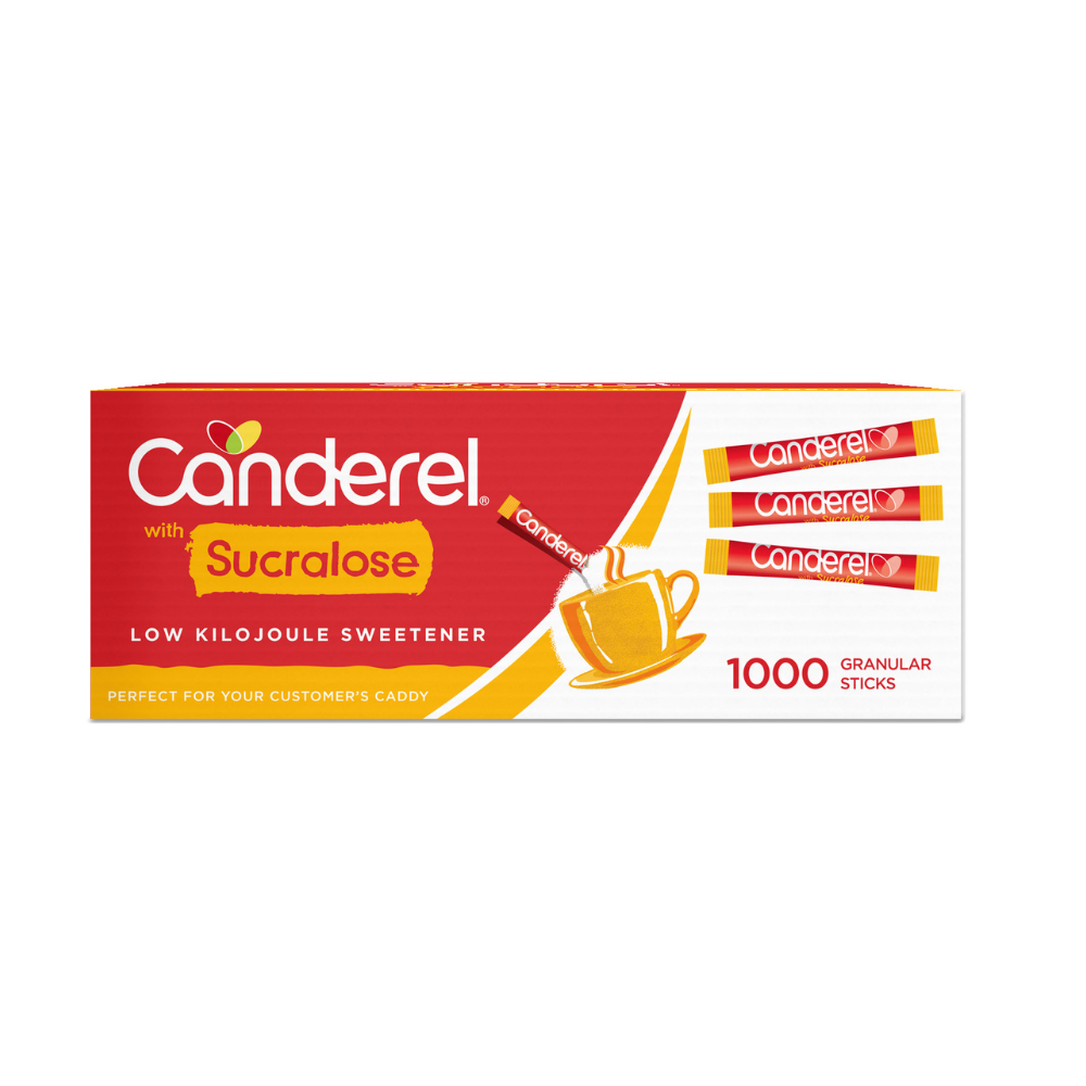 Canderel Sucralose Sweetener Sticks - 1000 Pack (Bulk)