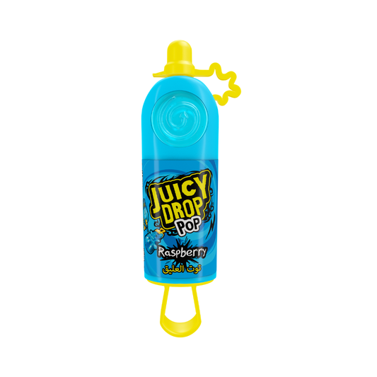 Bazooka Juicy Drop Pop – Raspberry 26g