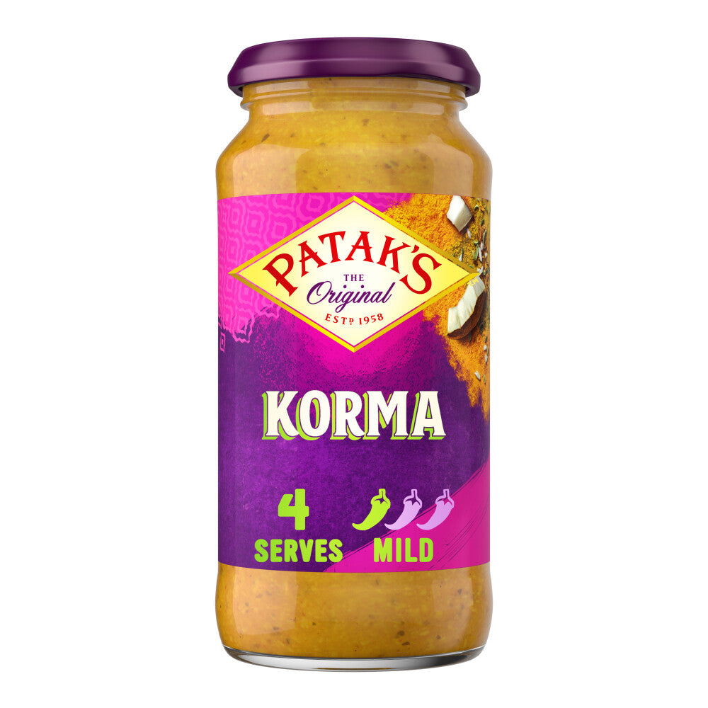 Patak's Curry Sauce - Korma 450g