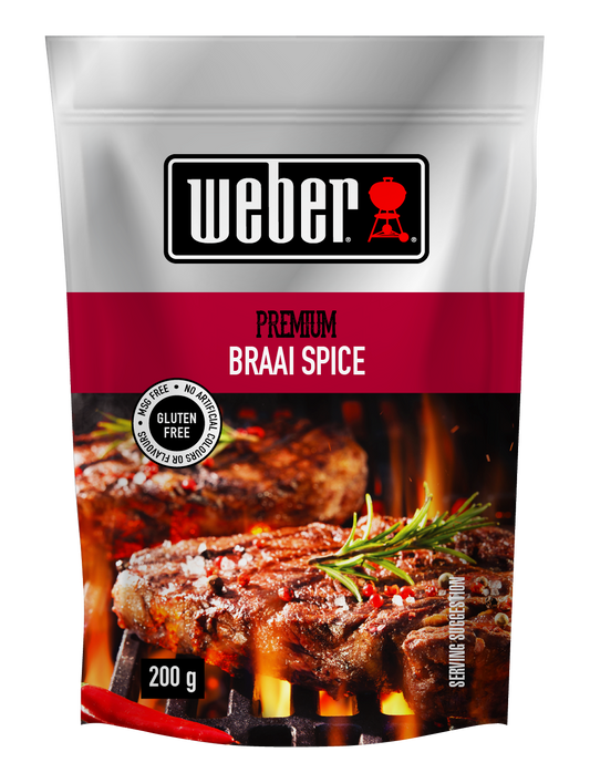 Weber Seasonings  - Premium Braai Spice 200g Doy Pack