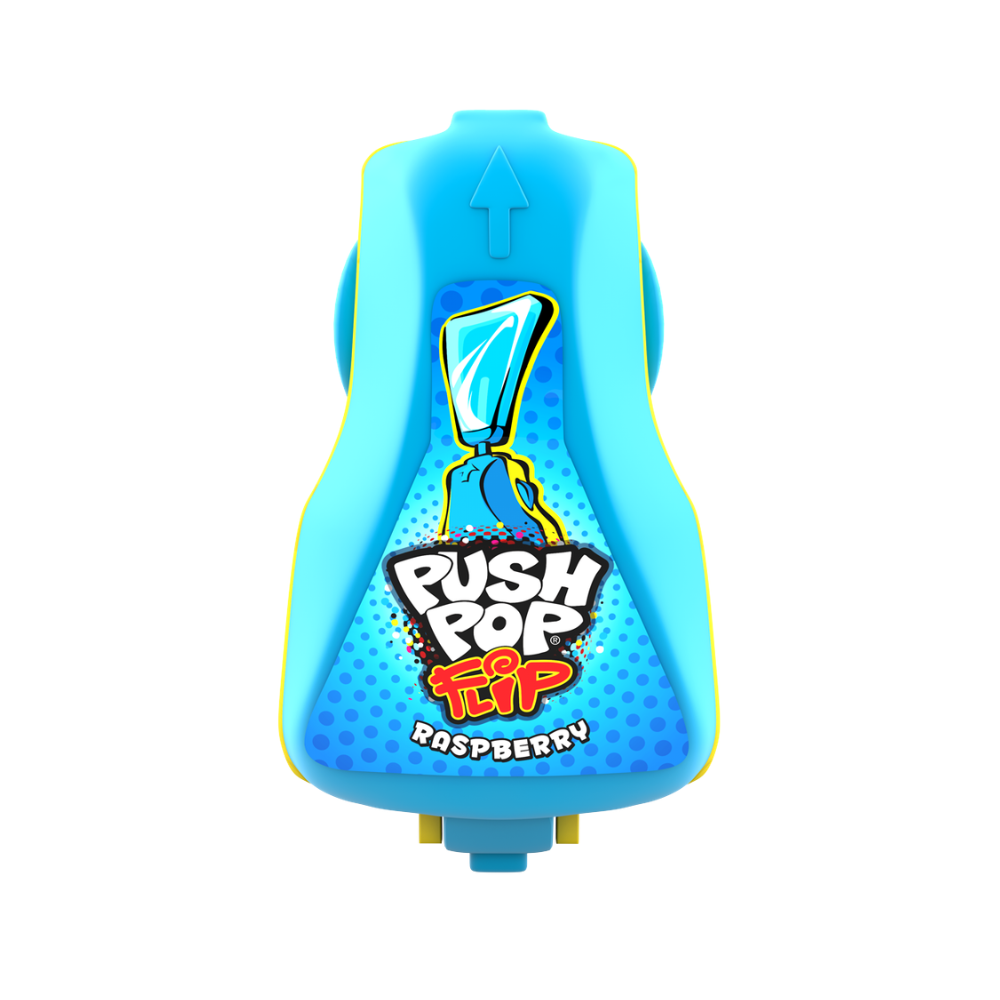 Bazooka Push Pop Flip – Raspberry 25g