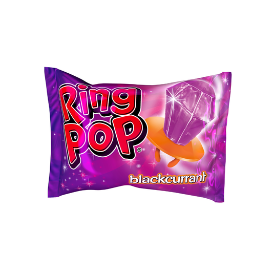 Bazooka Ring Pop – Blackcurrant 14g