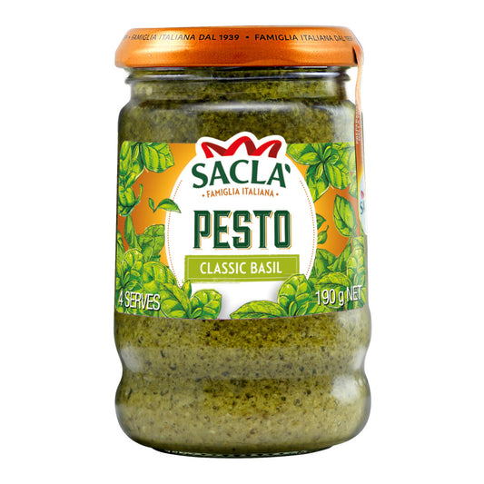 Sacla Pesto - Basil 190g