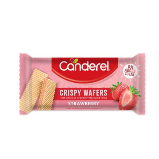 Canderel Crispy Wafers - Strawberry - 45g