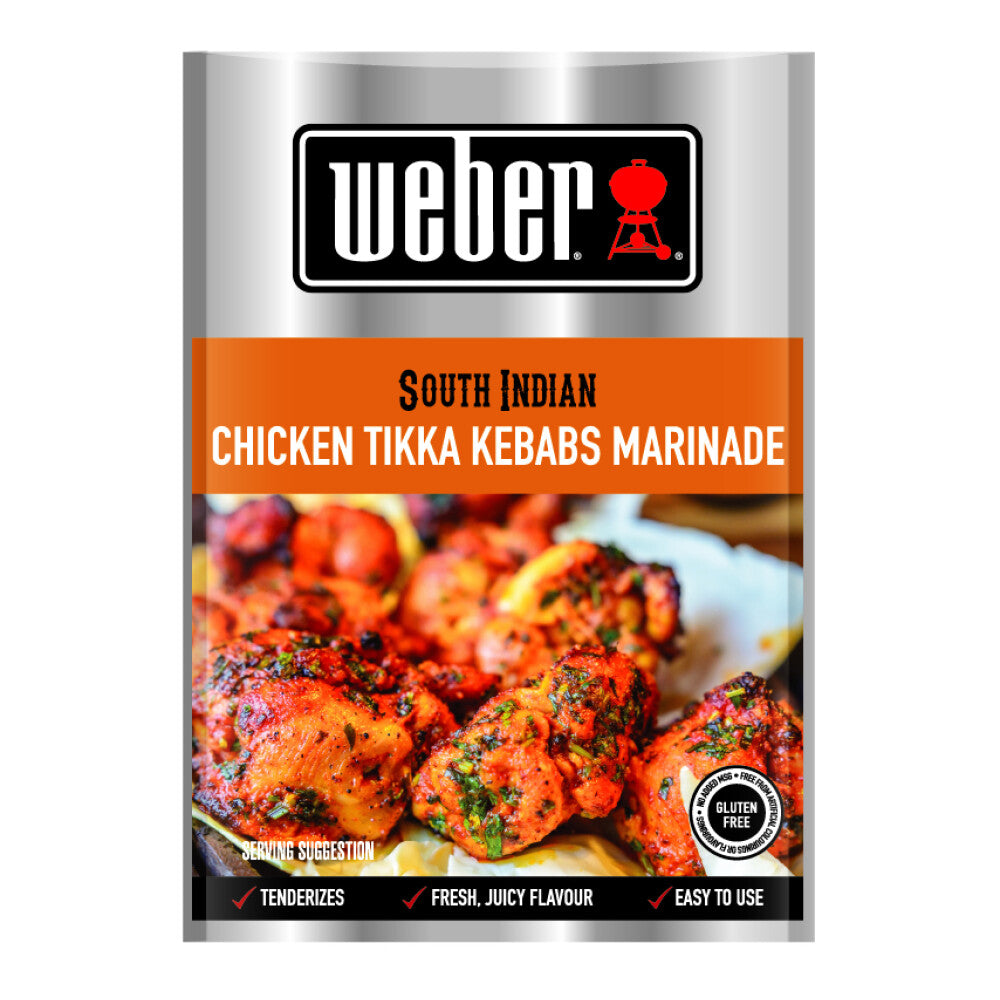 Weber Marinade & Rub  - Tikka Chicken Kebabs Marinade 45g